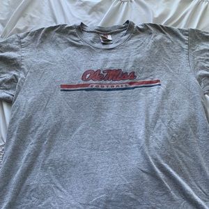 Vintage Ole Miss Football T Shirt